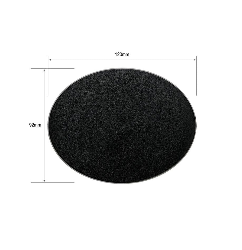 GW Base Oval 120x92mm Bulk (Single Base)