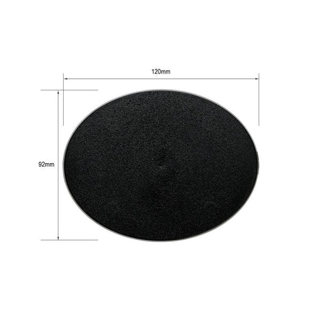 GW Base Oval 120x92mm Bulk (Single Base)