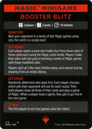 Booster Blitz (Magic Minigame) [Streets of New Capenna Minigame]
