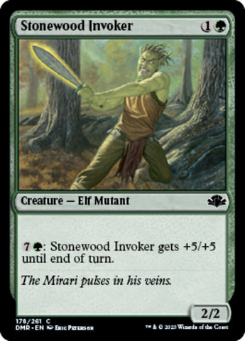 Stonewood Invoker [Dominaria Remastered]