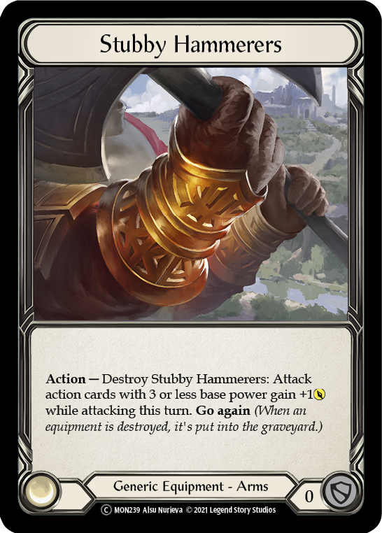 Stubby Hammerers [U-MON239-RF] Unlimited Rainbow Foil