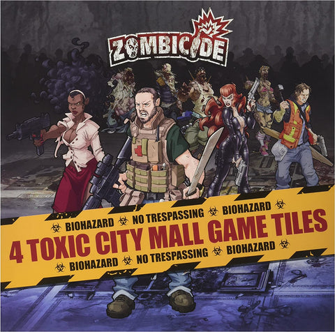Bg Zombicide Tile Set Toxic City Mall