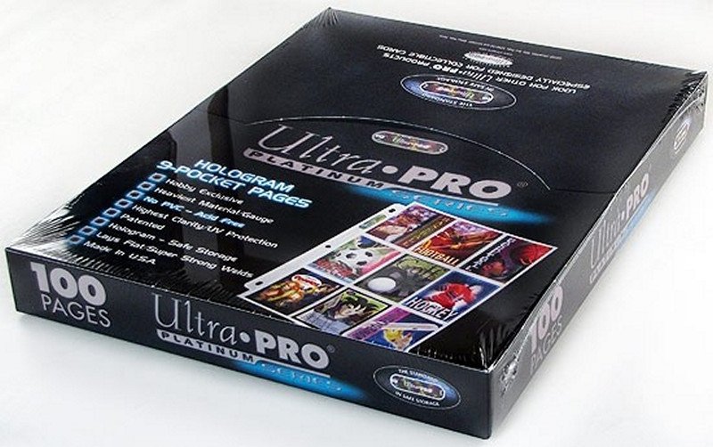 Card Pages Ultra-Pro 9-pocket 100 Count