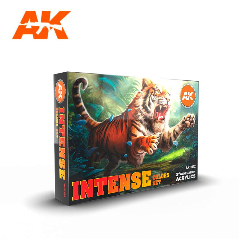 AK Interactive Paint Set 3G Intense Colors