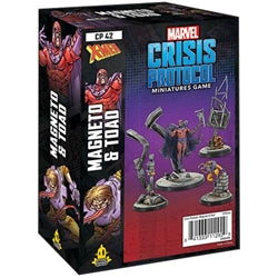 Mcp42 Marvel Crisis Protocol Magneto & Toad Character Pack