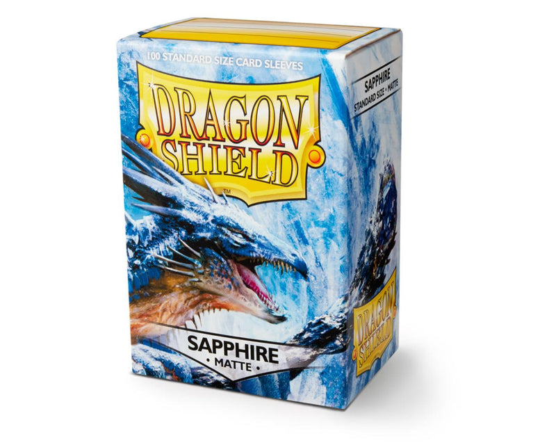 Dragon Shield Sleeves: Matte Sapphire (100)