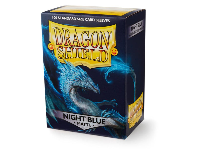 Dragon Shield Sleeves: Matte Night Blue (100)