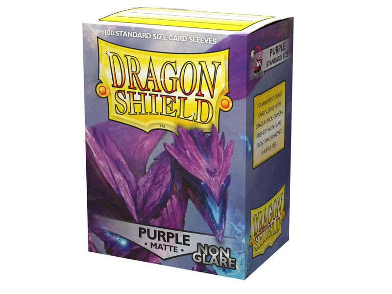 Dragon Shield Sleeves: Matte Purple Non Glare (100)
