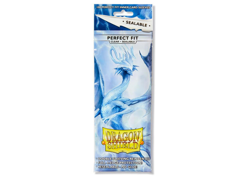 Dragon Shield Sleeves: Perfect Fit Clear Sealable (100)