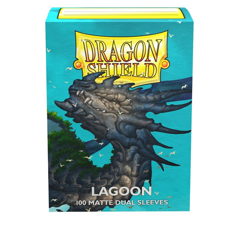 Dragon Shield Sleeves: Matte Dual Lagoon (100)