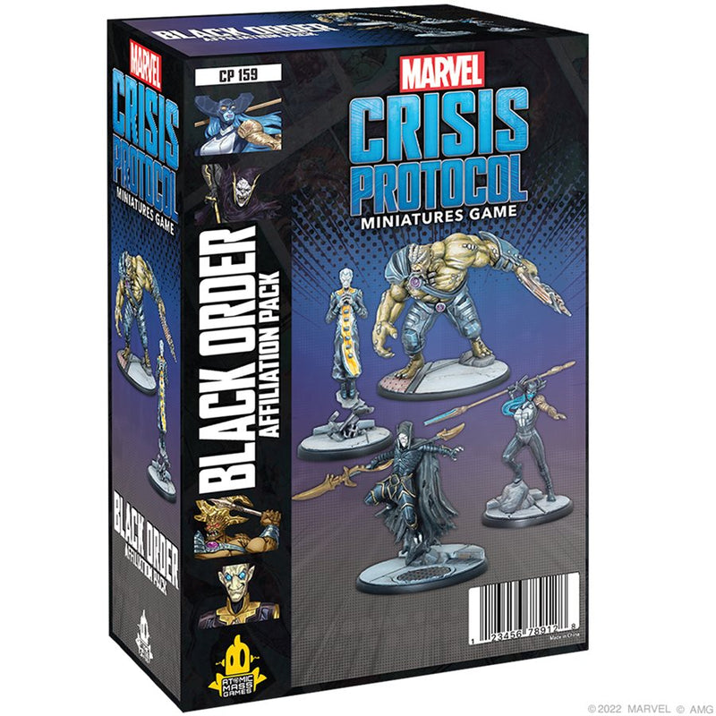 Mcp159 Marvel Crisis Protocol Black Order Affiliation Pack