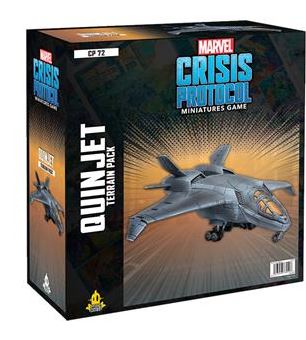MCP72 Marvel Crisis Quinjet Terrain Pack