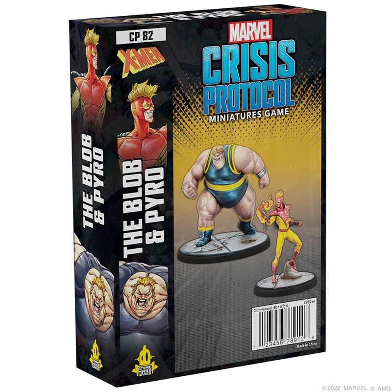MCP82 Marvel Crisis Protocol The Blob and Pyro