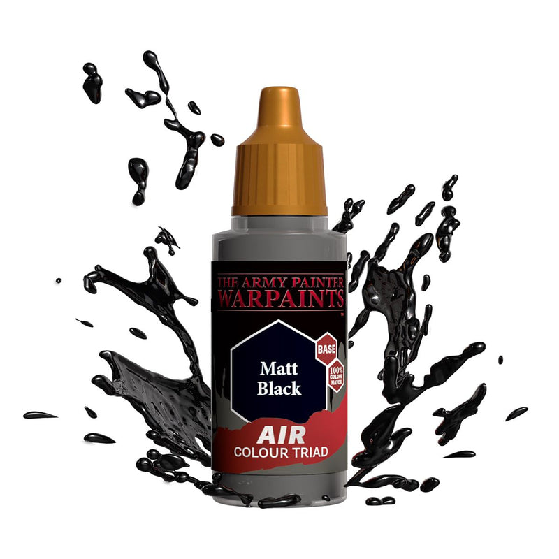 Army Painter Acrylic Air Matt Black 18ml AW1101