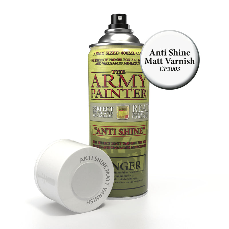 Army Painter Spray Anti-Shine Matt Varnish CP3003