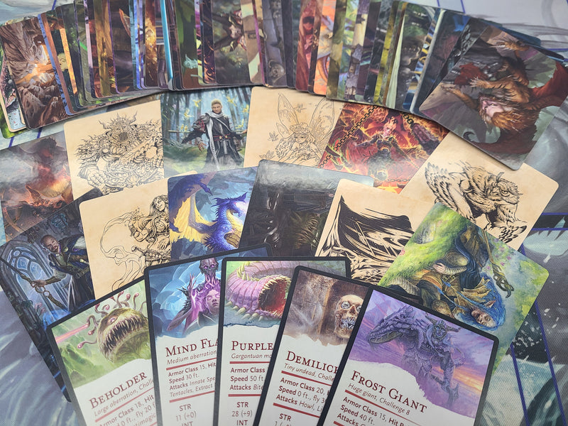 MTG Adventures in the Forgotten Realms Art Card Set