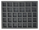 Battle Foam Generic Troop Foam Tray 21 Large Standing 12 X-Large Standing