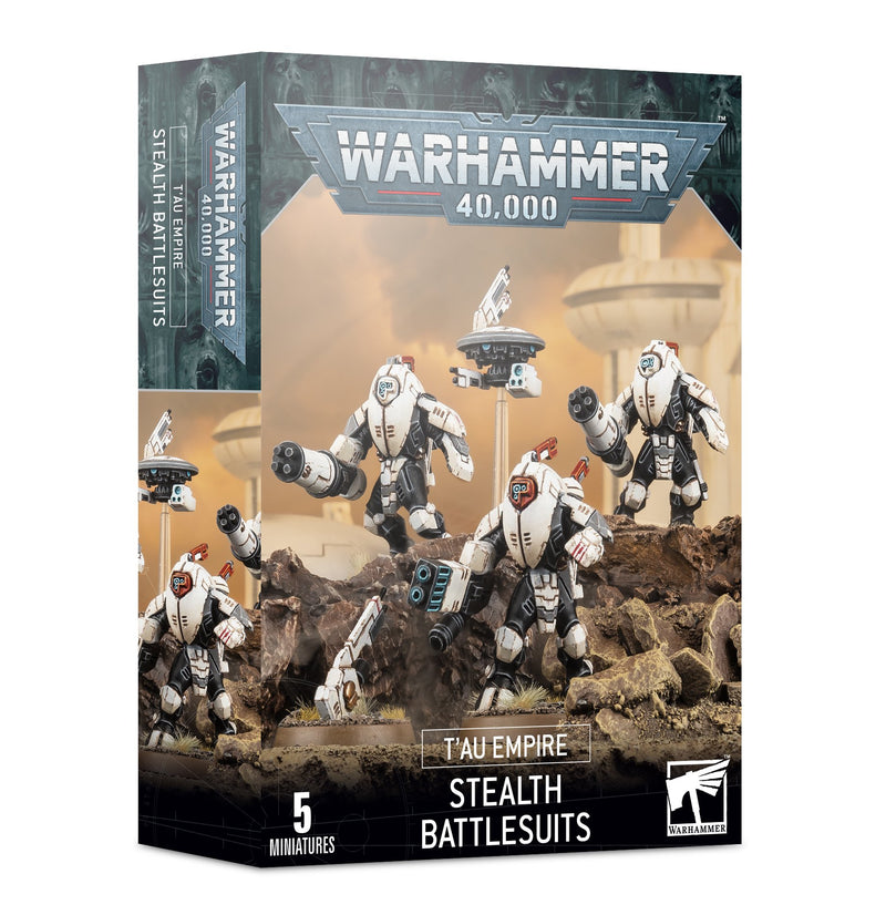 GW Warhammer 40K T'au Empire XV25 Stealth Battlesuits