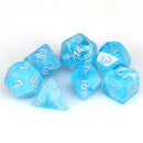 Chessex Poly Mini Luminary Sky/Silver