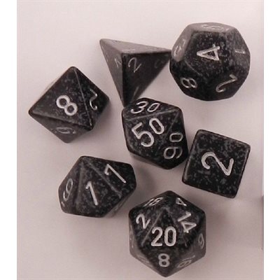 Chessex Poly Speckled Ninja