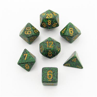 Chessex Poly Speckled Golden Recon