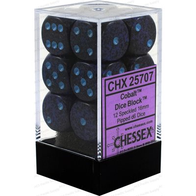 Chessex 12d6 Speckled Cobalt