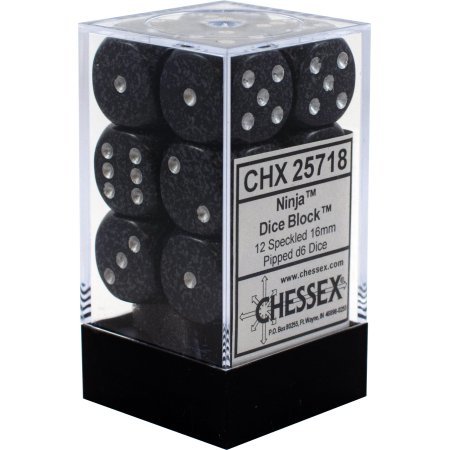 Chessex  12d6 Speckled Ninja