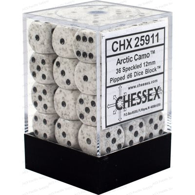 Chessex 36d6 Speckled Arctic Camo