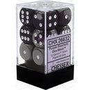 Chessex 12d6 Gemini Purple-steel/white