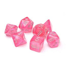 Chessex Poly Borealis Pink/silver