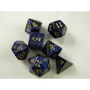 Chessex Poly Scarab Royal Blue/gold