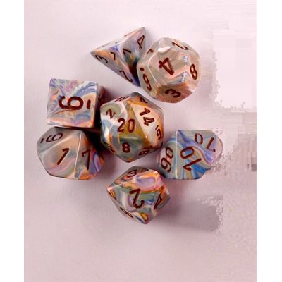 Chessex Poly Festive Vibrant/brown
