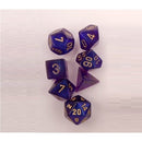 Chessex Poly Borealis Royal Purple/gold