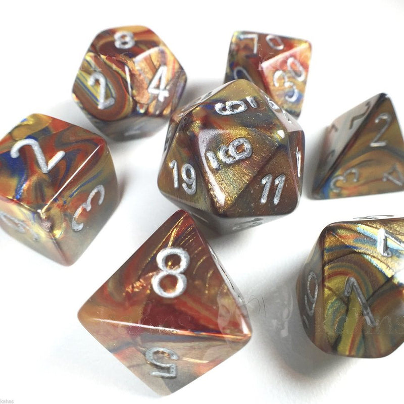 Chessex Poly Lustrous Gold/silver