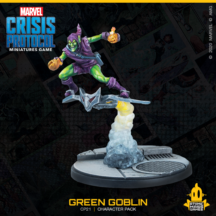 MCP21 Marvel Crisis Protocol Green Goblin Character Pack