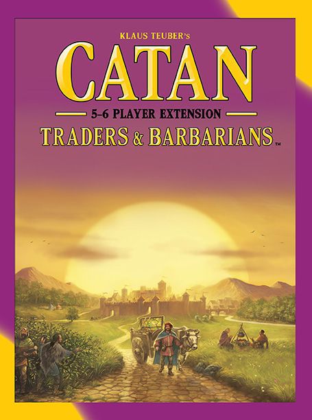 Bg Catan 5e: Traders & Barbarians 5-6 Player Extension