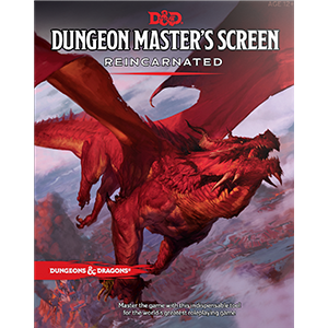 Dungeons and Dragons 5th Edition Dungeon Master's Screen Reincarnated
