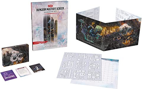 Dungeons and Dragons 5th Edition Dungeon Master's Screen Dungeon Kit