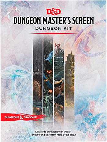 Dungeons and Dragons 5th Edition Dungeon Master's Screen Dungeon Kit