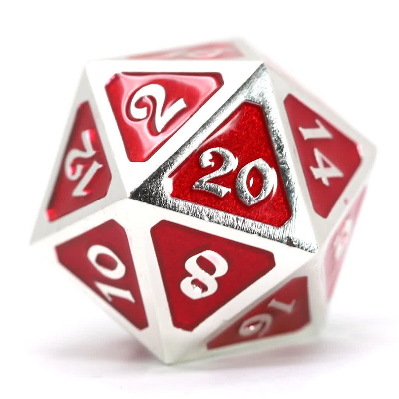 Die Hard Dice Dire D20 - Mythica Platinum Ruby