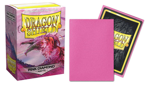 Dragon Shield Sleeves: Matte Pink Diamond (100)
