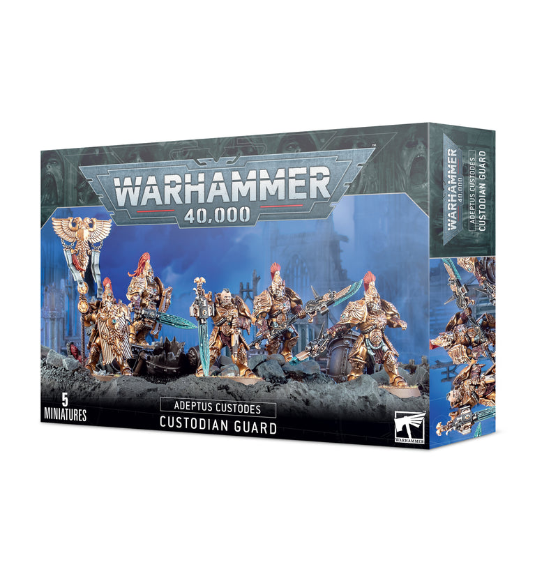 GW Warhammer 40K Adeptus Custodes Custodian Guard Squad