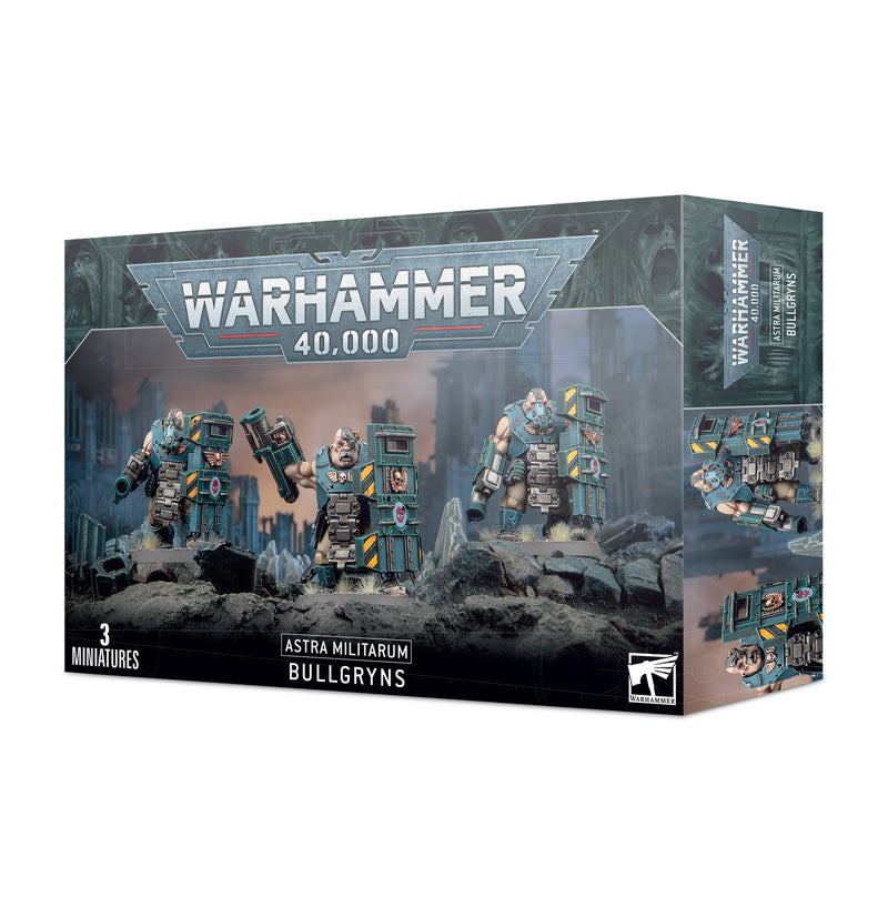 GW Warhammer 40K Astra Militarum Bullgryns/Ogryns/Nork Deddog