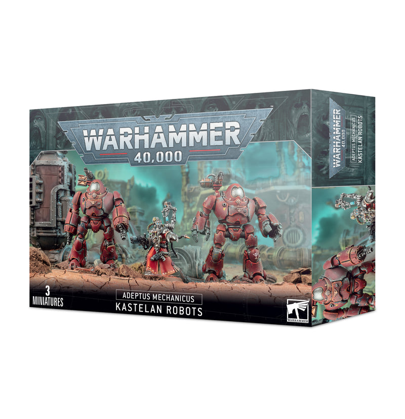 GW Warhammer 40K Adeptus Mechanicus Kastelan Robots