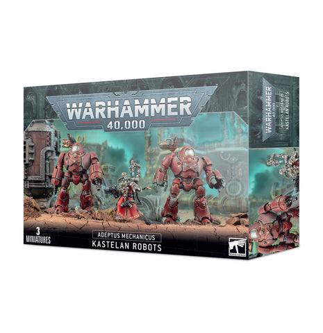 GW Warhammer 40K Adeptus Mechanicus Kastelan Robots
