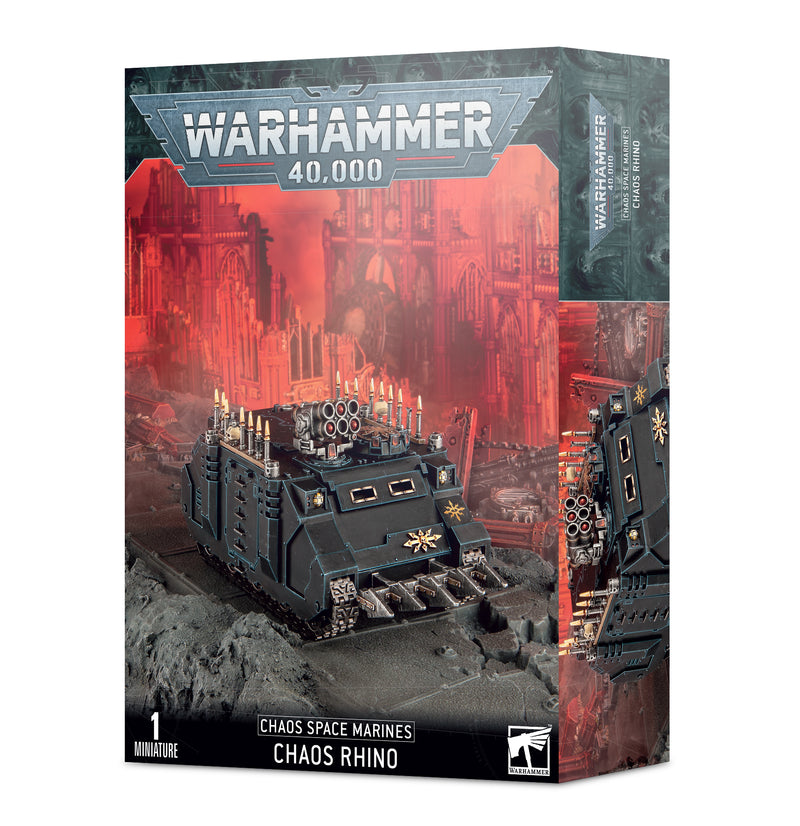 GW Warhammer 40K Chaos Space Marines Chaos Rhino