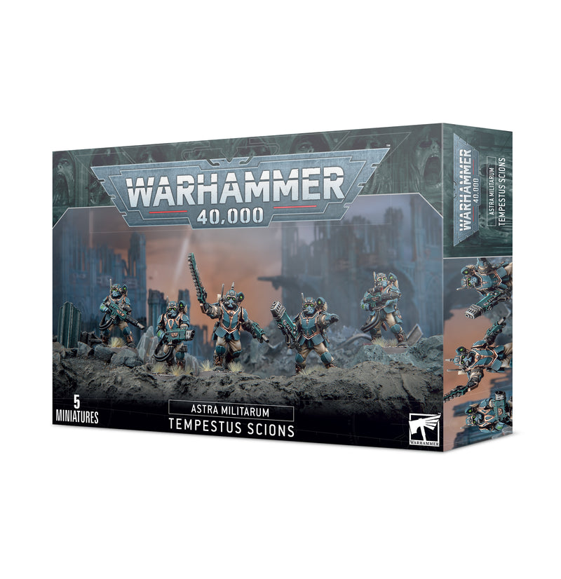 GW Warhammer 40K Astra Militarum Tempestus Scions/Tempestus Command Squad