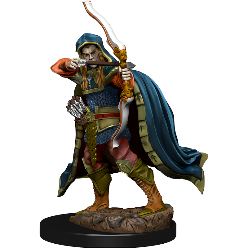 Wizkids D&D Miniature 93048 Elf Rogue Male Prepainted