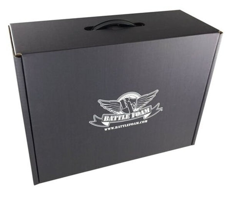 Battle Foam Box Eco Box Empty Stone Black