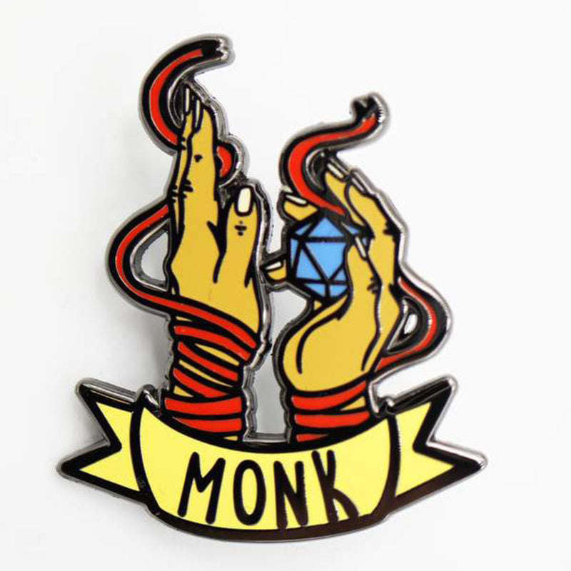 Banner Class Pin: Monk